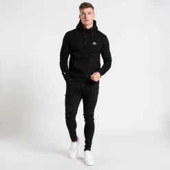 Bee Inspired Clothing Sale Luca Skinny Stretch Jeans - Distressed Jet Black