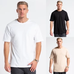 Bee Inspired Clothing Regular Fit T-shirt Triple Pack - White/Black/Sand