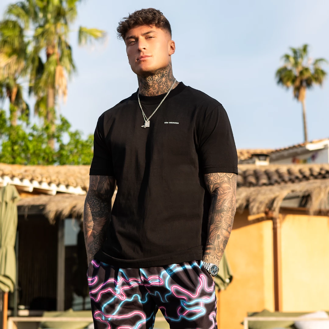 Coupon 🛒 Bee Inspired Clothing T-Shirts Mandrea Regular Fit T-shirt - Black ✨ 5 Bee Inspired Clothing T-Shirts Mandrea Regular Fit T-shirt - Black